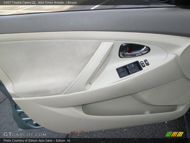 Aloe Green Metallic / Bisque 2007 Toyota Camry LE