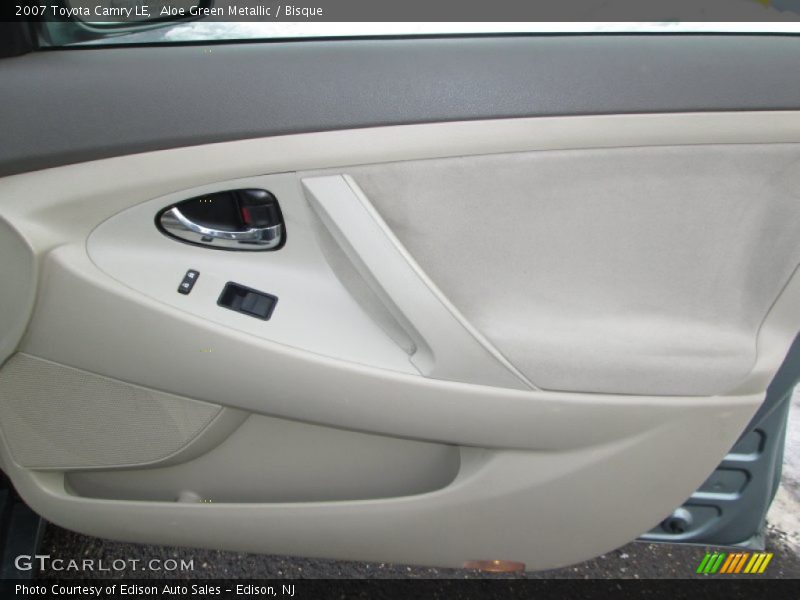 Aloe Green Metallic / Bisque 2007 Toyota Camry LE