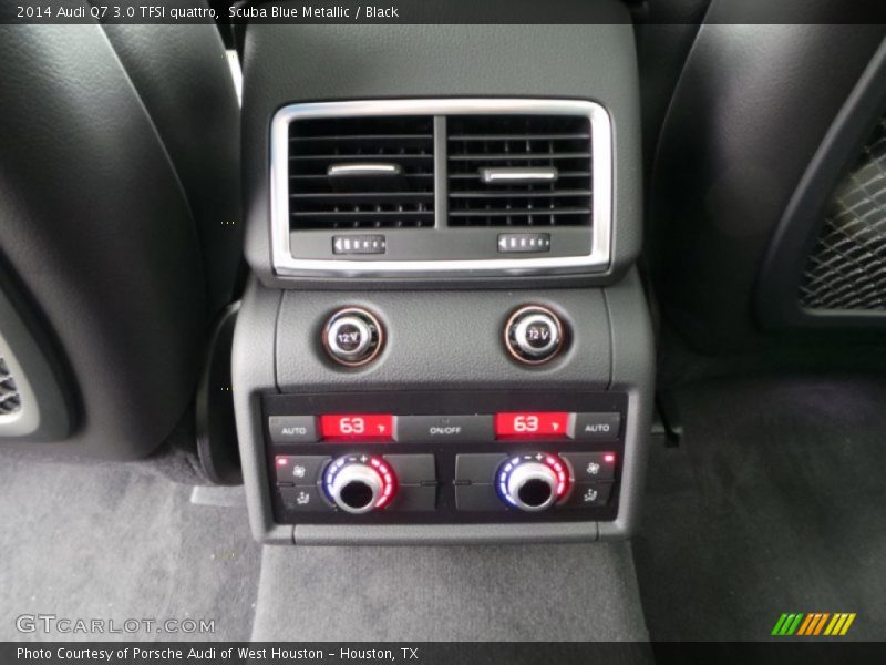 Scuba Blue Metallic / Black 2014 Audi Q7 3.0 TFSI quattro