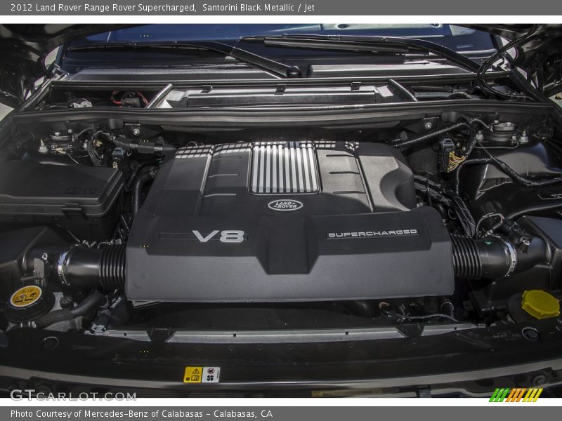  2012 Range Rover Supercharged Engine - 5.0 Liter Supercharged GDI DOHC 32-Valve DIVCT V8