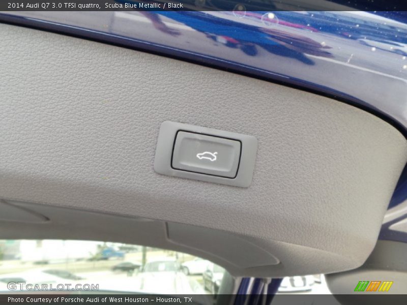 Scuba Blue Metallic / Black 2014 Audi Q7 3.0 TFSI quattro