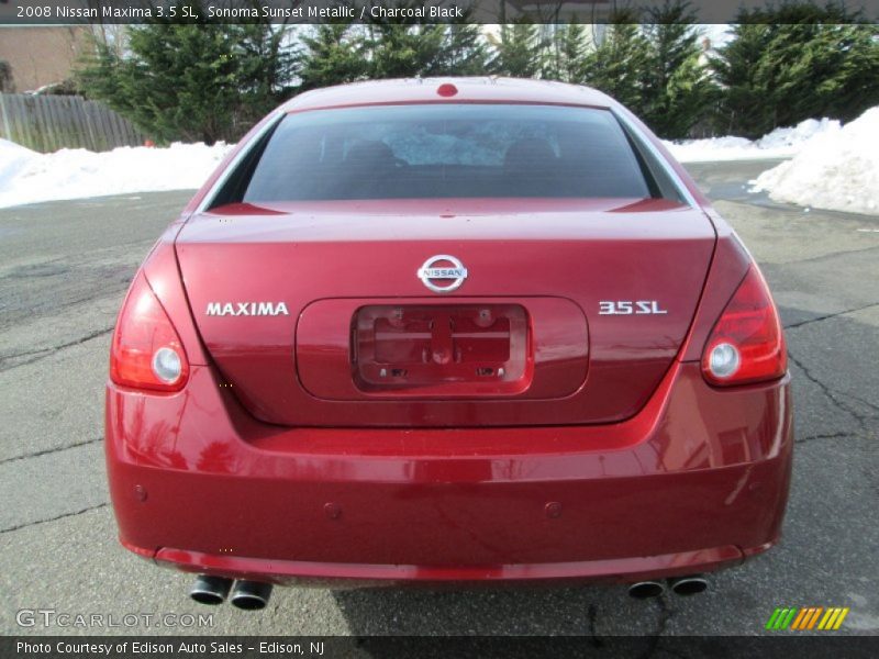Sonoma Sunset Metallic / Charcoal Black 2008 Nissan Maxima 3.5 SL