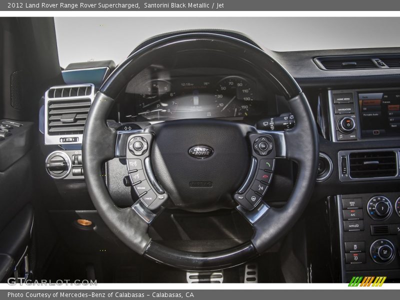  2012 Range Rover Supercharged Steering Wheel