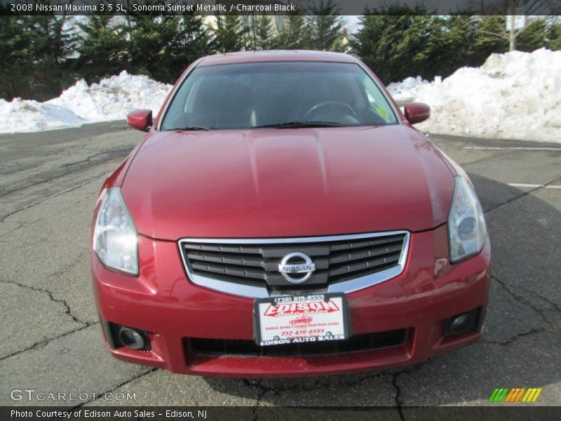 Sonoma Sunset Metallic / Charcoal Black 2008 Nissan Maxima 3.5 SL