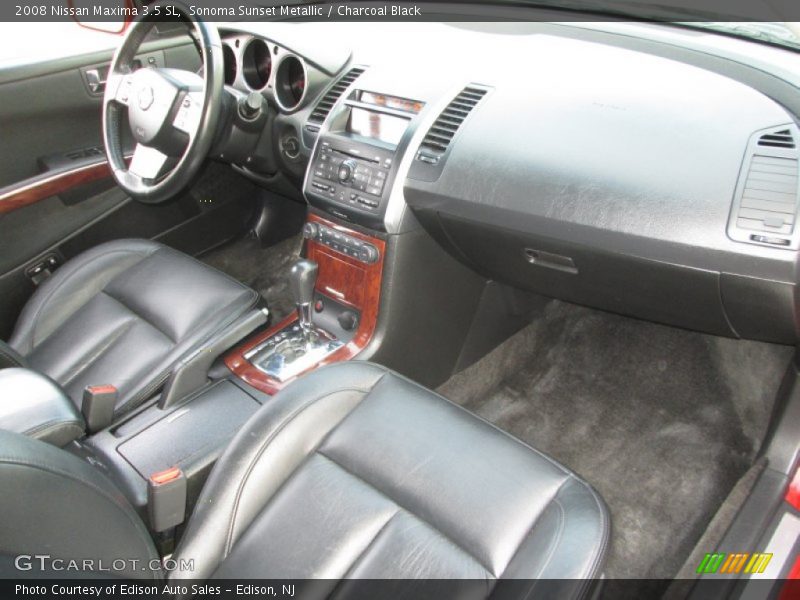 Sonoma Sunset Metallic / Charcoal Black 2008 Nissan Maxima 3.5 SL