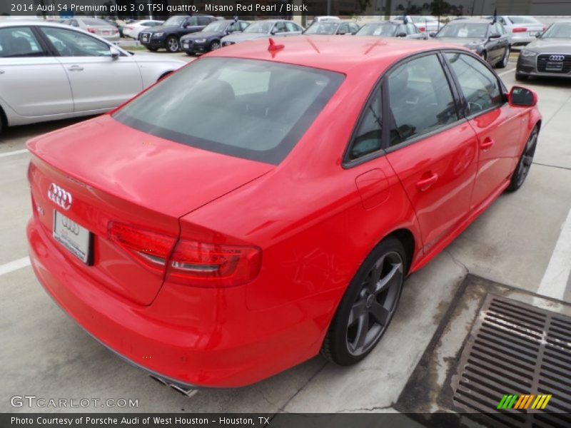 Misano Red Pearl / Black 2014 Audi S4 Premium plus 3.0 TFSI quattro