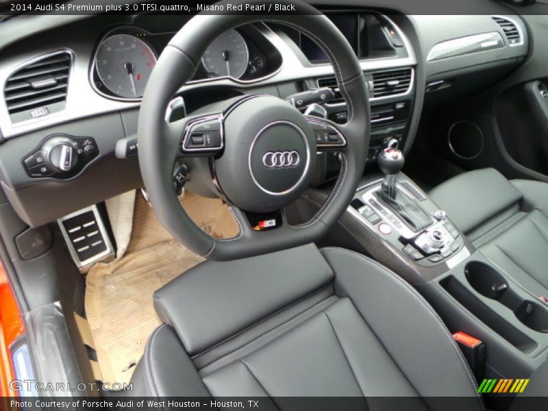 Misano Red Pearl / Black 2014 Audi S4 Premium plus 3.0 TFSI quattro