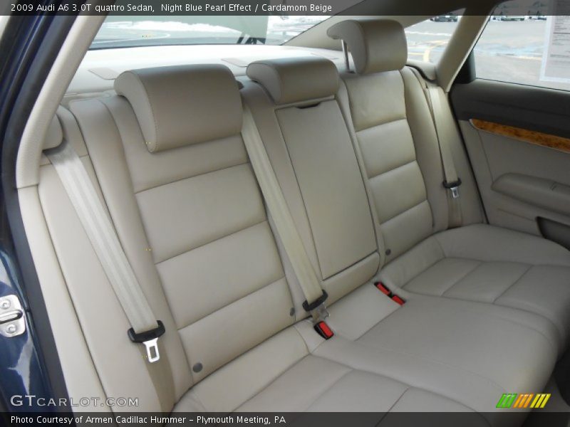 Night Blue Pearl Effect / Cardamom Beige 2009 Audi A6 3.0T quattro Sedan
