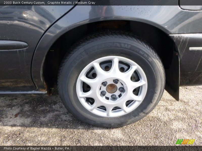Graphite Metallic / Medium Gray 2003 Buick Century Custom