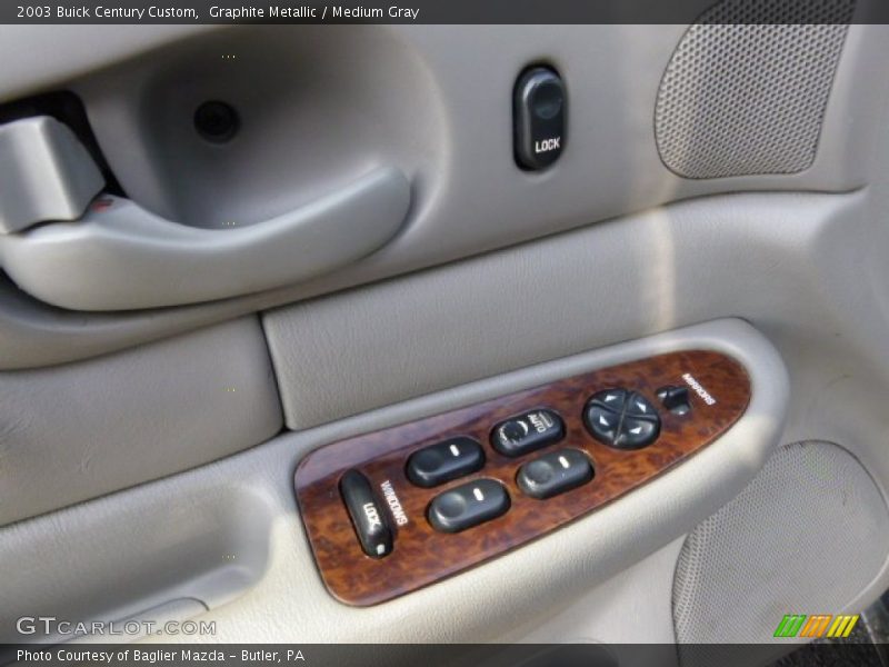 Graphite Metallic / Medium Gray 2003 Buick Century Custom