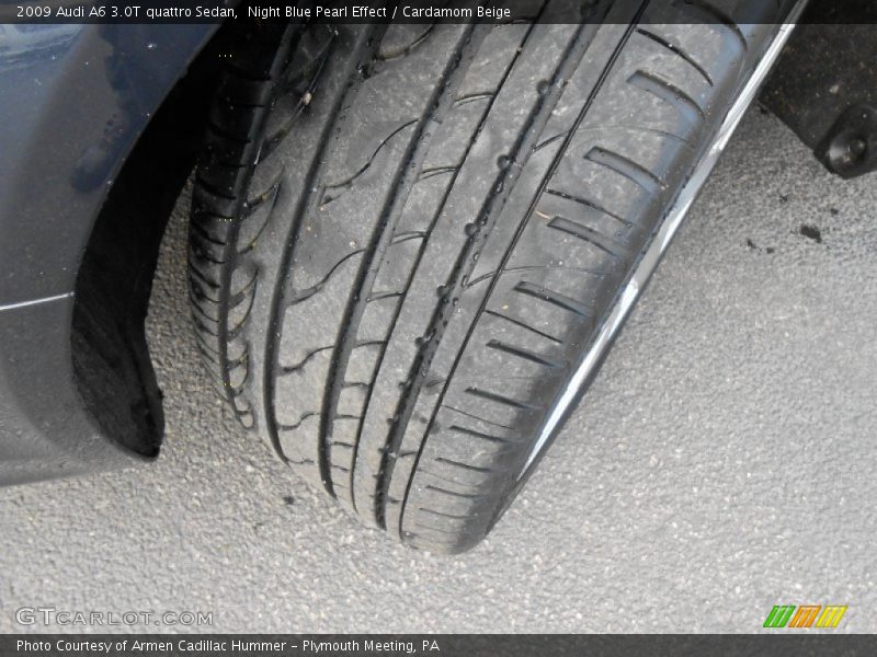 Night Blue Pearl Effect / Cardamom Beige 2009 Audi A6 3.0T quattro Sedan