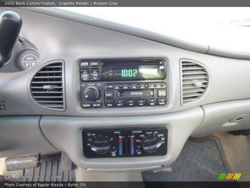 Graphite Metallic / Medium Gray 2003 Buick Century Custom
