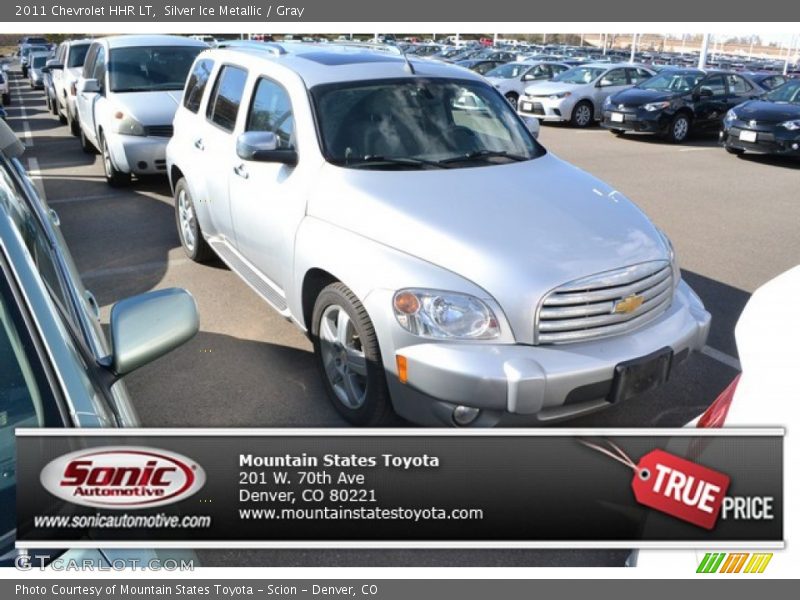 Silver Ice Metallic / Gray 2011 Chevrolet HHR LT