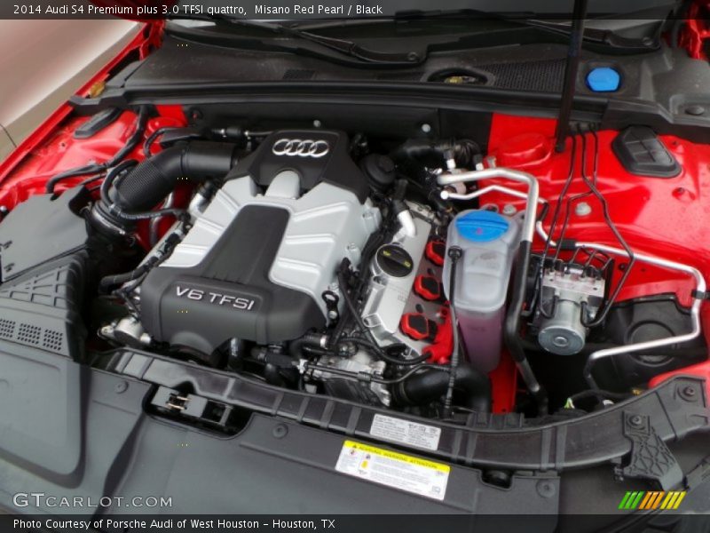 Misano Red Pearl / Black 2014 Audi S4 Premium plus 3.0 TFSI quattro