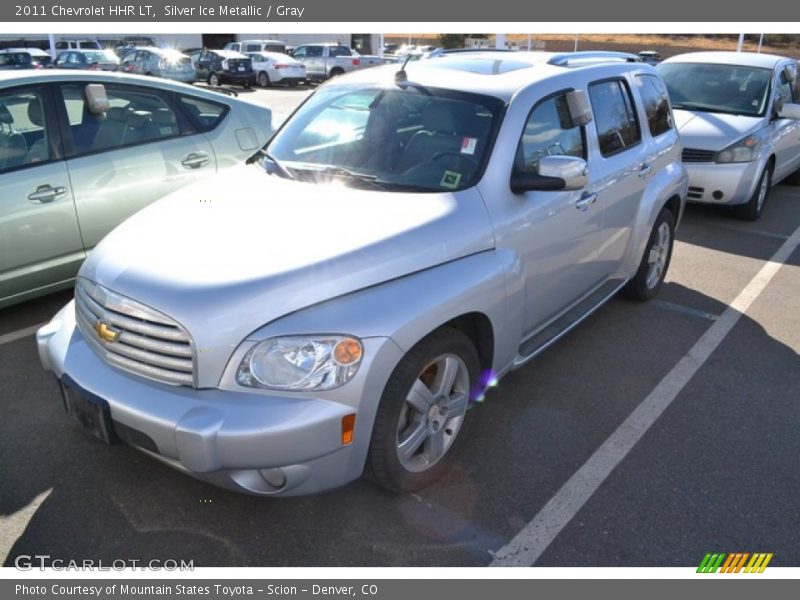 Silver Ice Metallic / Gray 2011 Chevrolet HHR LT