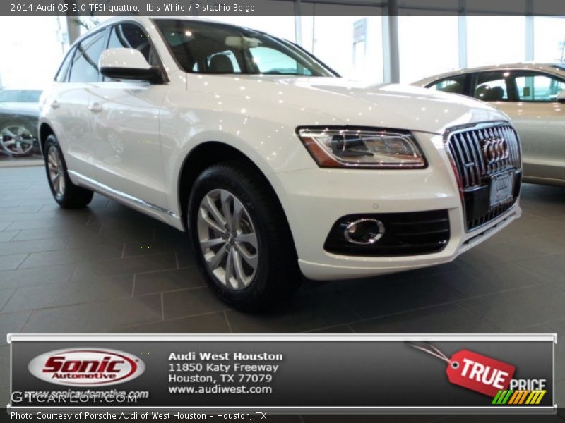 Ibis White / Pistachio Beige 2014 Audi Q5 2.0 TFSI quattro