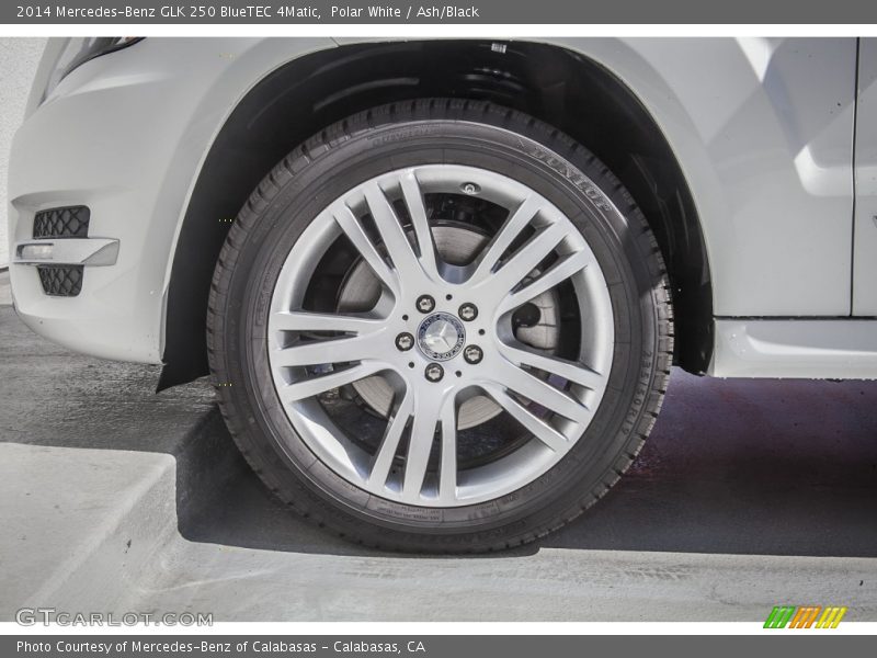 Polar White / Ash/Black 2014 Mercedes-Benz GLK 250 BlueTEC 4Matic