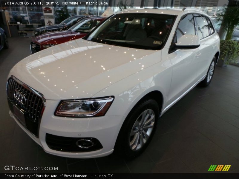 Ibis White / Pistachio Beige 2014 Audi Q5 2.0 TFSI quattro