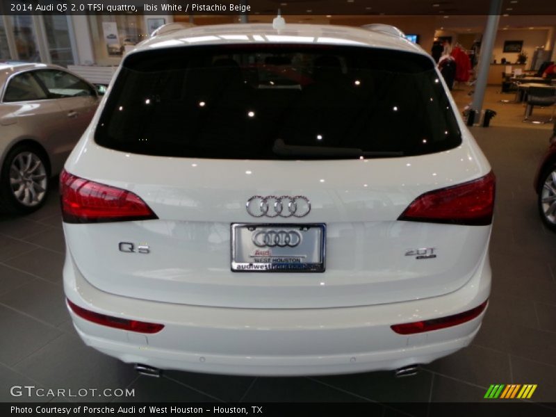 Ibis White / Pistachio Beige 2014 Audi Q5 2.0 TFSI quattro