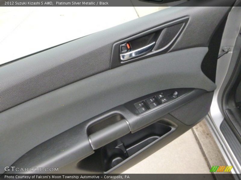 Platinum Silver Metallic / Black 2012 Suzuki Kizashi S AWD