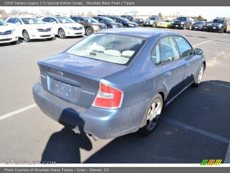 Obsidian Black Pearl / Taupe 2006 Subaru Legacy 2.5i Special Edition Sedan