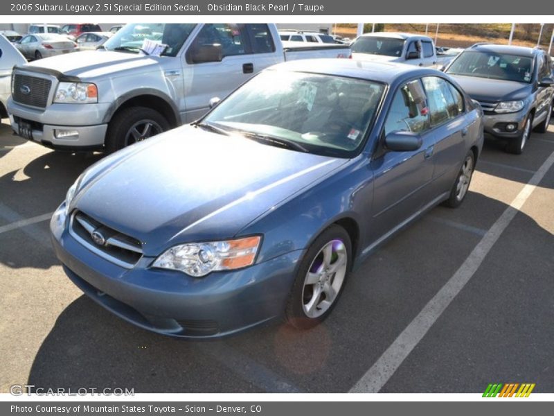 Obsidian Black Pearl / Taupe 2006 Subaru Legacy 2.5i Special Edition Sedan