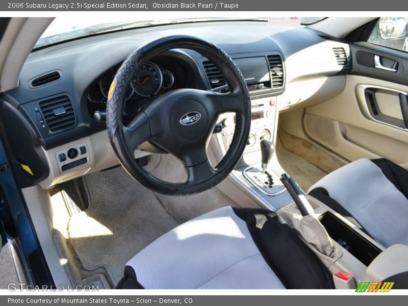 Obsidian Black Pearl / Taupe 2006 Subaru Legacy 2.5i Special Edition Sedan