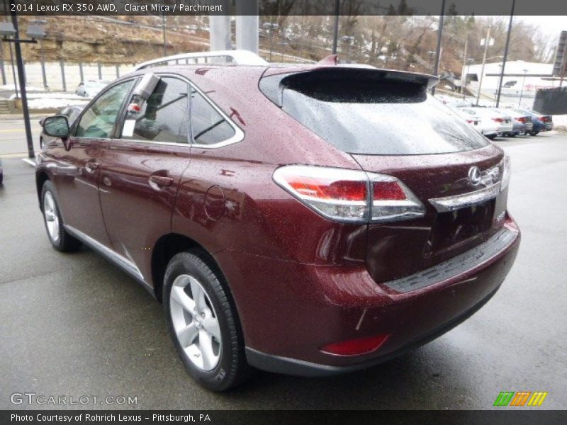 Claret Mica / Parchment 2014 Lexus RX 350 AWD