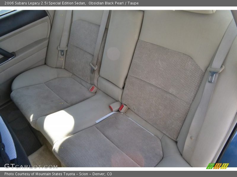 Obsidian Black Pearl / Taupe 2006 Subaru Legacy 2.5i Special Edition Sedan