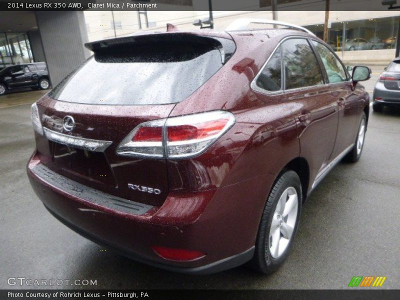 Claret Mica / Parchment 2014 Lexus RX 350 AWD
