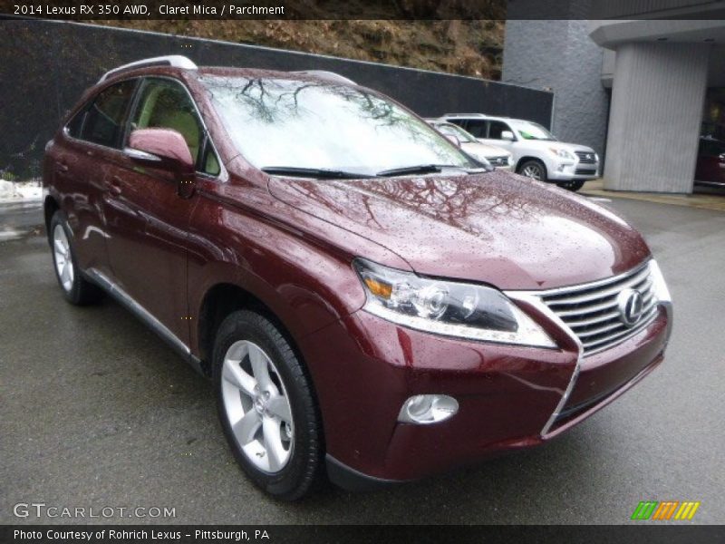 Claret Mica / Parchment 2014 Lexus RX 350 AWD