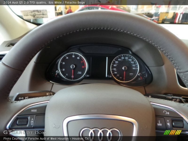Ibis White / Pistachio Beige 2014 Audi Q5 2.0 TFSI quattro