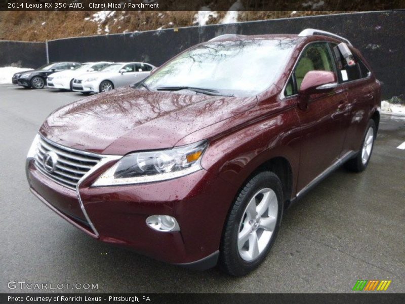 Claret Mica / Parchment 2014 Lexus RX 350 AWD