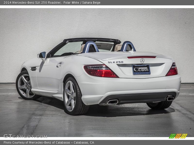 Polar White / Sahara Beige 2014 Mercedes-Benz SLK 250 Roadster