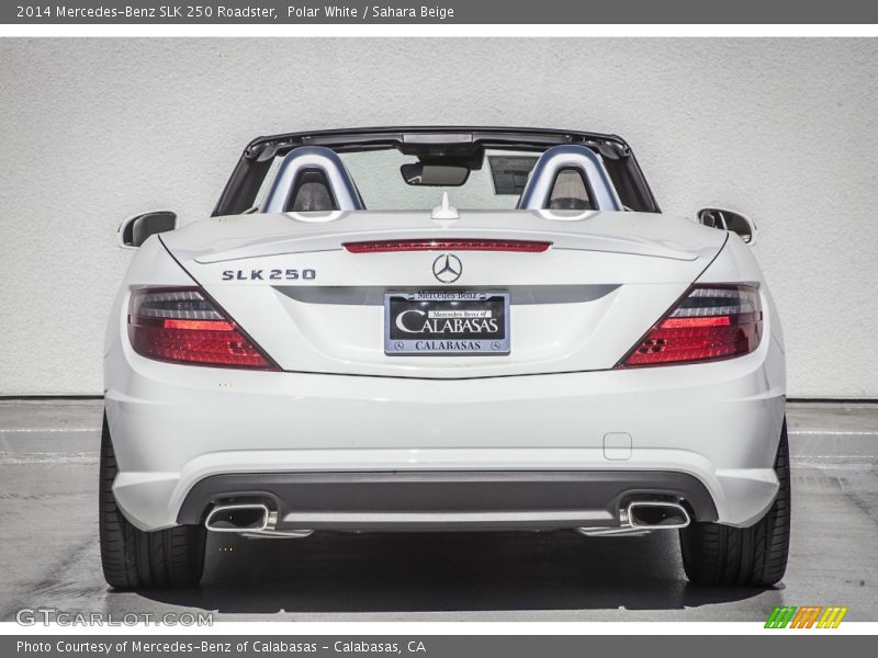 Polar White / Sahara Beige 2014 Mercedes-Benz SLK 250 Roadster