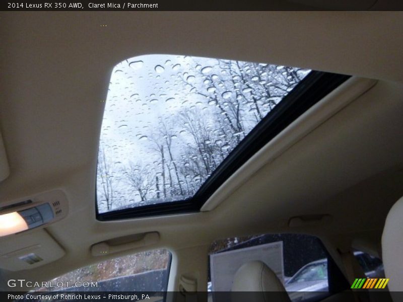 Claret Mica / Parchment 2014 Lexus RX 350 AWD