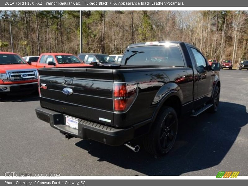 Tuxedo Black / FX Appearance Black Leather/Alcantara 2014 Ford F150 FX2 Tremor Regular Cab