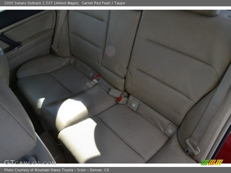 Garnet Red Pearl / Taupe 2005 Subaru Outback 2.5XT Limited Wagon