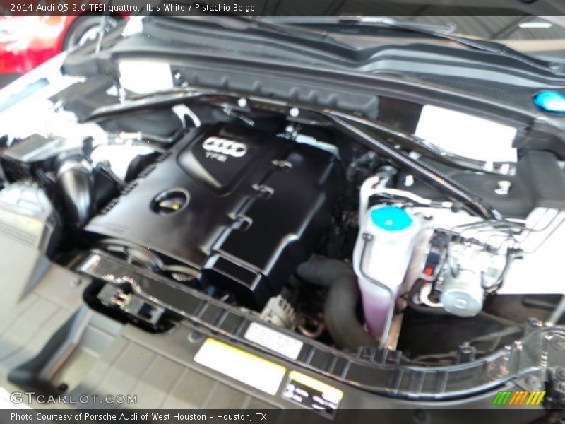Ibis White / Pistachio Beige 2014 Audi Q5 2.0 TFSI quattro