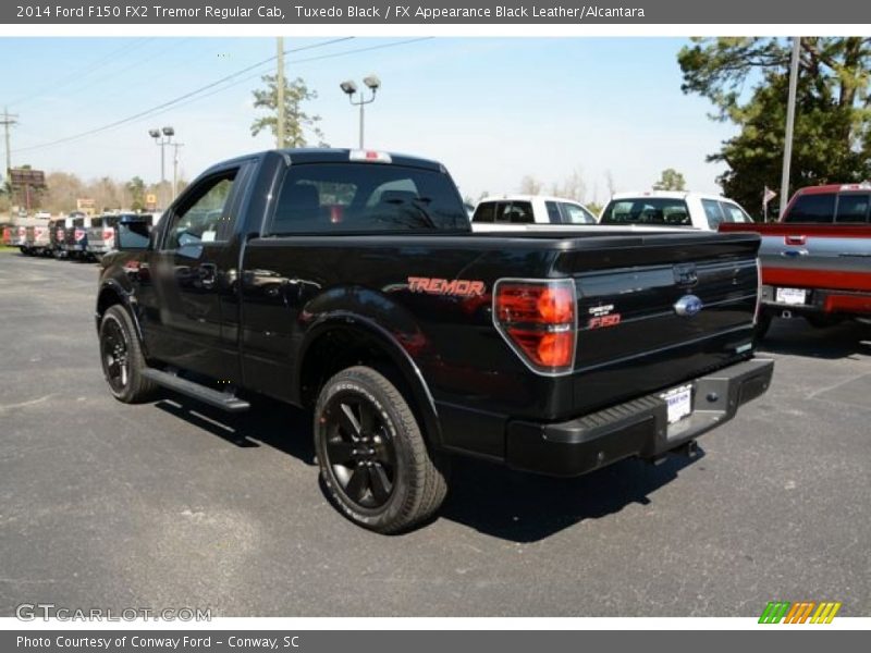 Tuxedo Black / FX Appearance Black Leather/Alcantara 2014 Ford F150 FX2 Tremor Regular Cab