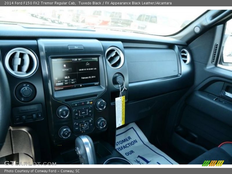 Tuxedo Black / FX Appearance Black Leather/Alcantara 2014 Ford F150 FX2 Tremor Regular Cab