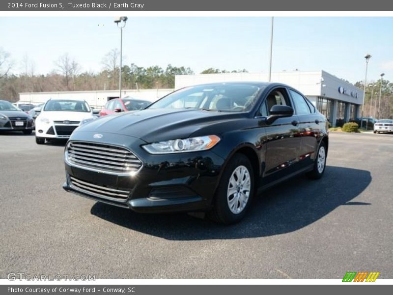 Tuxedo Black / Earth Gray 2014 Ford Fusion S