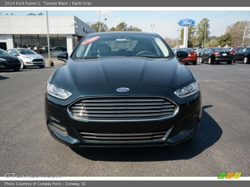 Tuxedo Black / Earth Gray 2014 Ford Fusion S