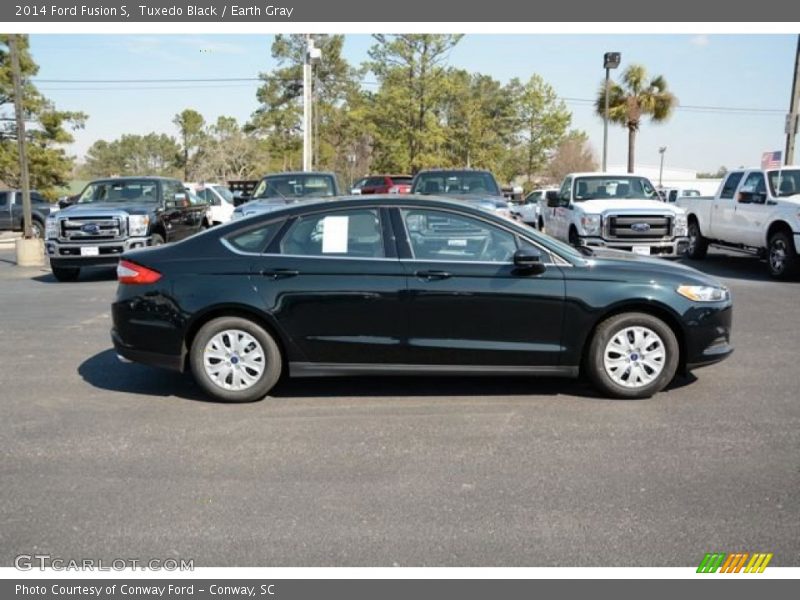 Tuxedo Black / Earth Gray 2014 Ford Fusion S
