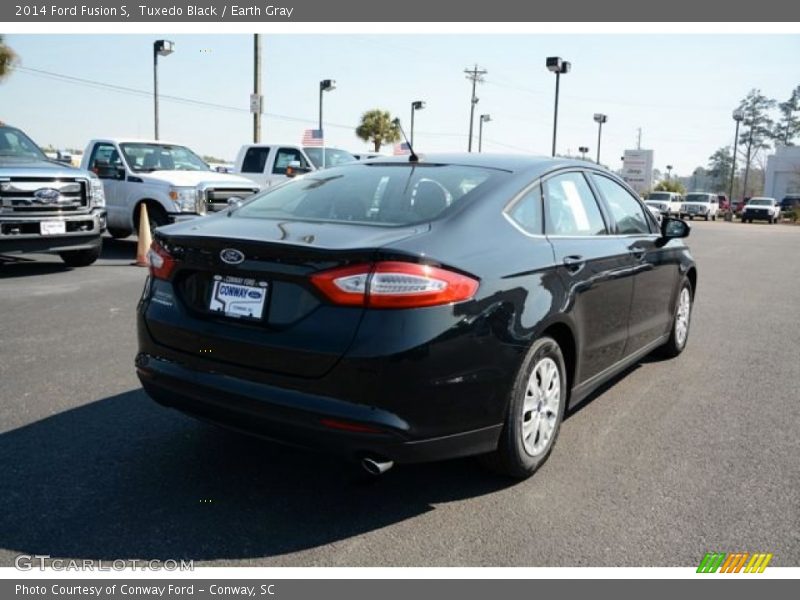 Tuxedo Black / Earth Gray 2014 Ford Fusion S
