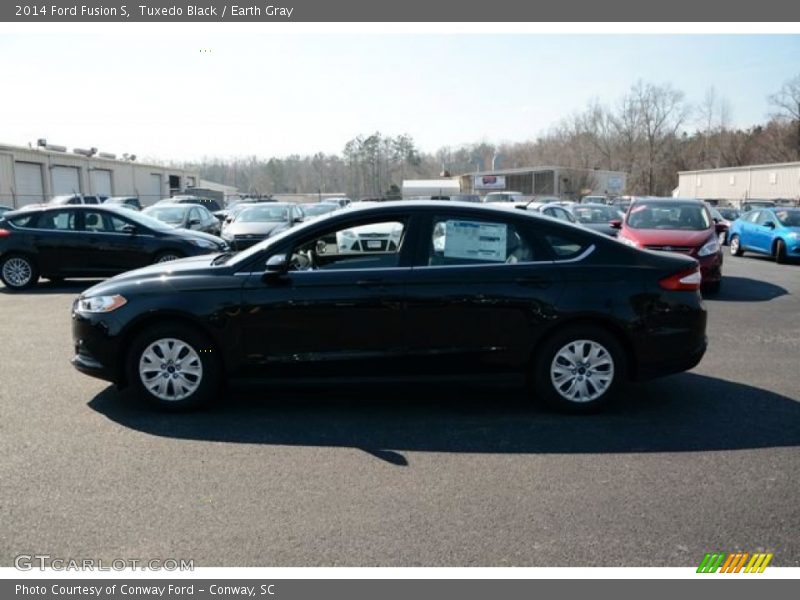 Tuxedo Black / Earth Gray 2014 Ford Fusion S