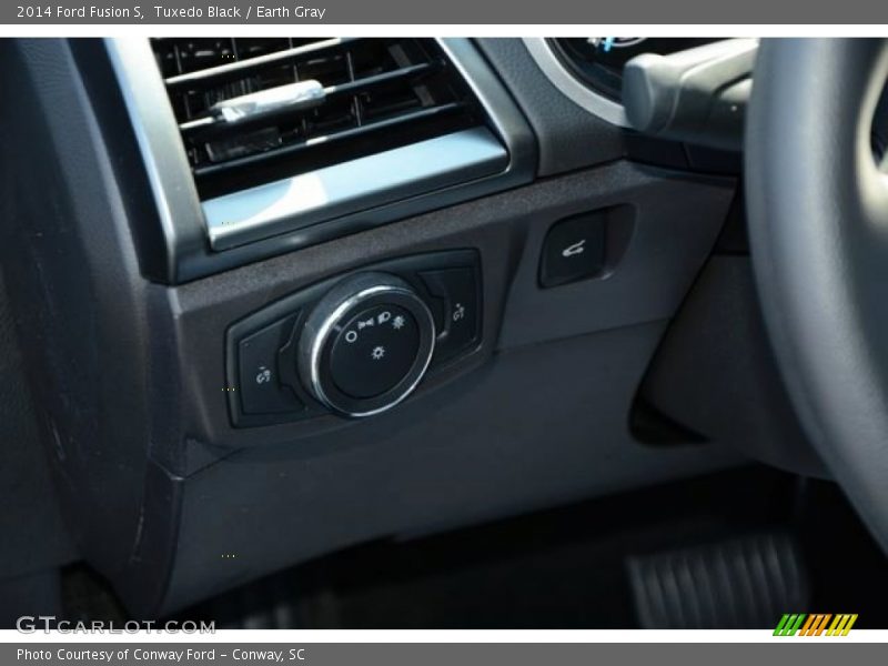 Tuxedo Black / Earth Gray 2014 Ford Fusion S