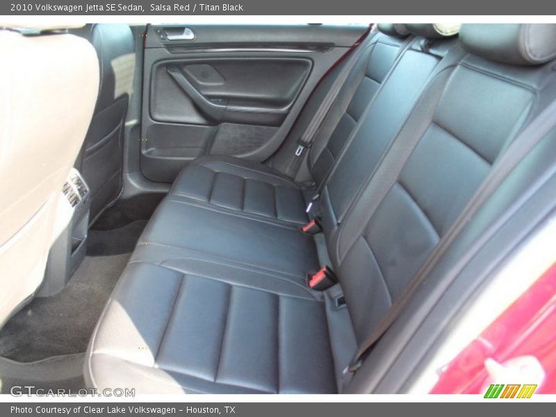 Salsa Red / Titan Black 2010 Volkswagen Jetta SE Sedan