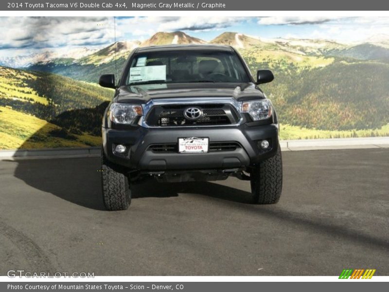 Magnetic Gray Metallic / Graphite 2014 Toyota Tacoma V6 Double Cab 4x4