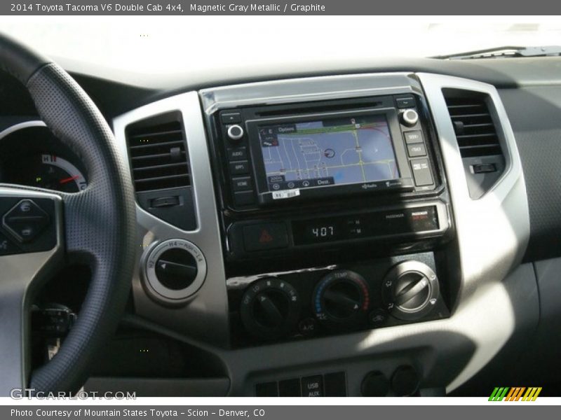 Magnetic Gray Metallic / Graphite 2014 Toyota Tacoma V6 Double Cab 4x4
